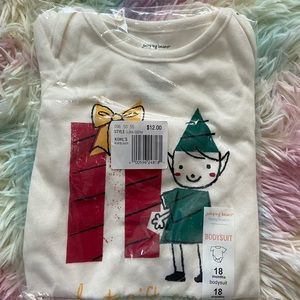 18M NWT Carter’s Christmas elf onesie